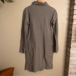 GARNET HILL Ribbed Mockneck Dress